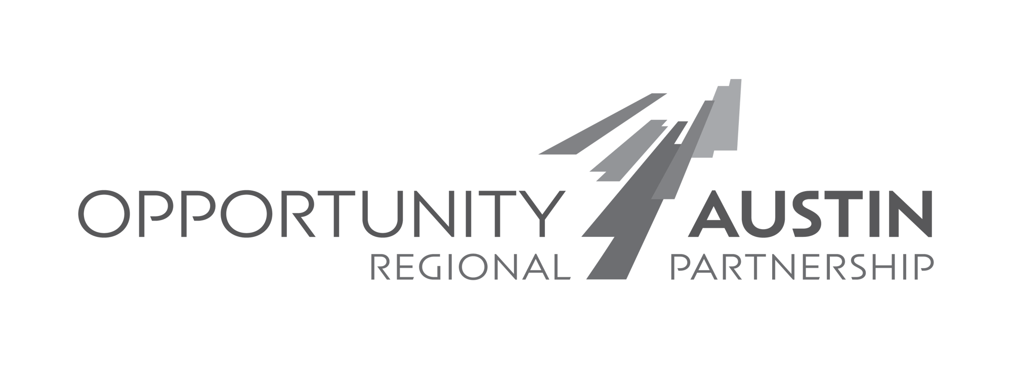 Opportunity Austin Primary Logo_Without_Tagline_Grayscale-1